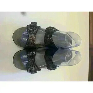 Dansko Sophie Slide Sandle size 39 leather upper